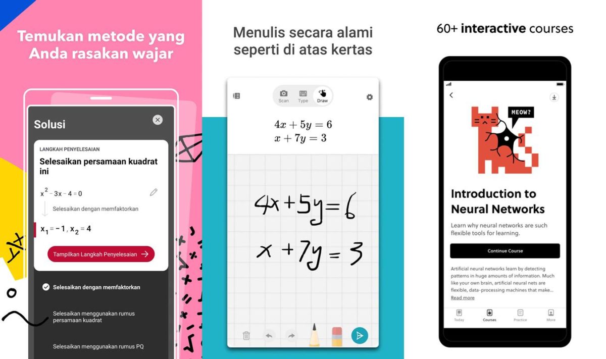 6 Aplikasi Mengerjakan Soal Matematika Cukup Foto Rancah Post