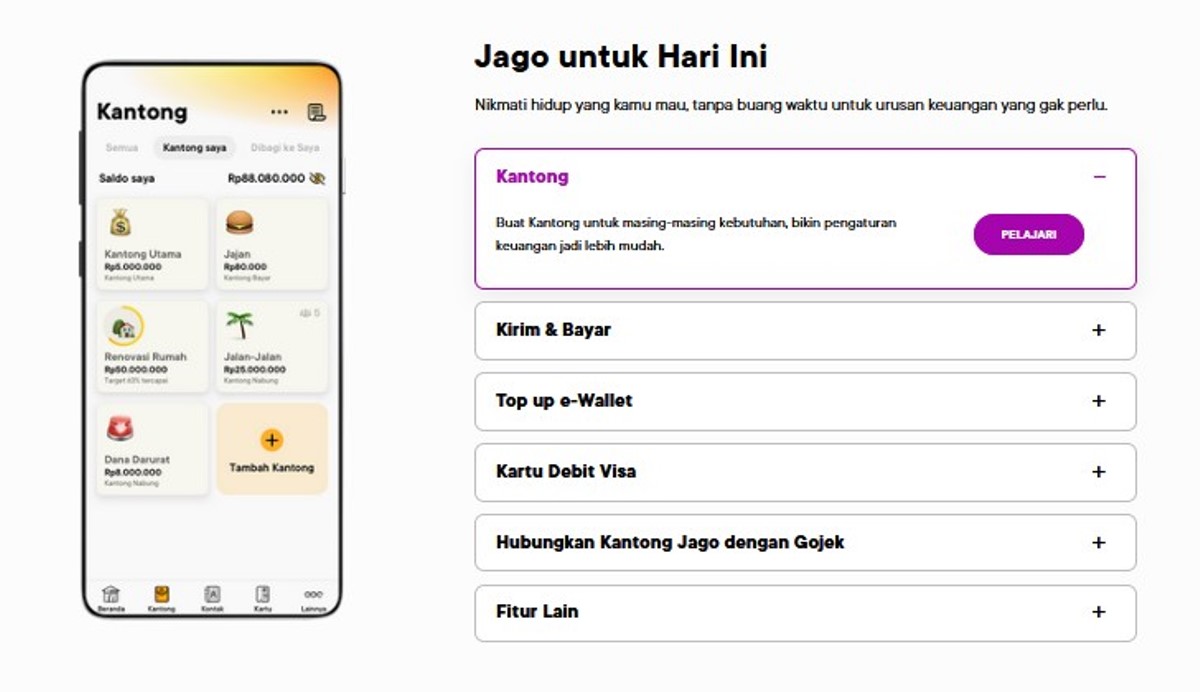 Cara Dapat Uang Dari Bank Jago Rancah Post