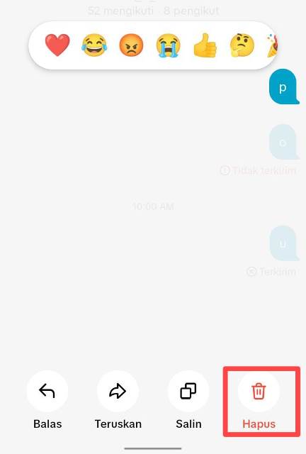 Cara Menghapus Pesan Di TikTok Satu Persatu Atau Semua Rancah Post
