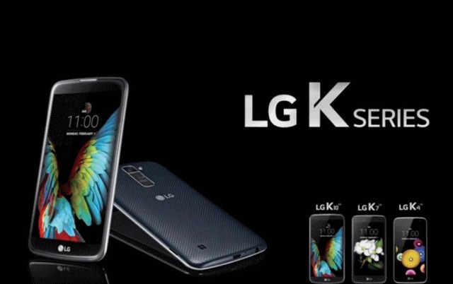 LG K series smartphone