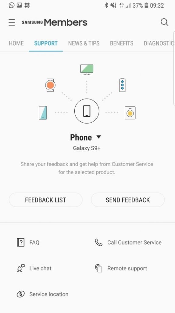 Samsung Galaxy J2 Pro Samsung Member