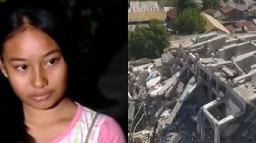 Berkat Sinar Handphone Gadis 15 Tahun ini Berhasil Selamat dari Gempa Palu