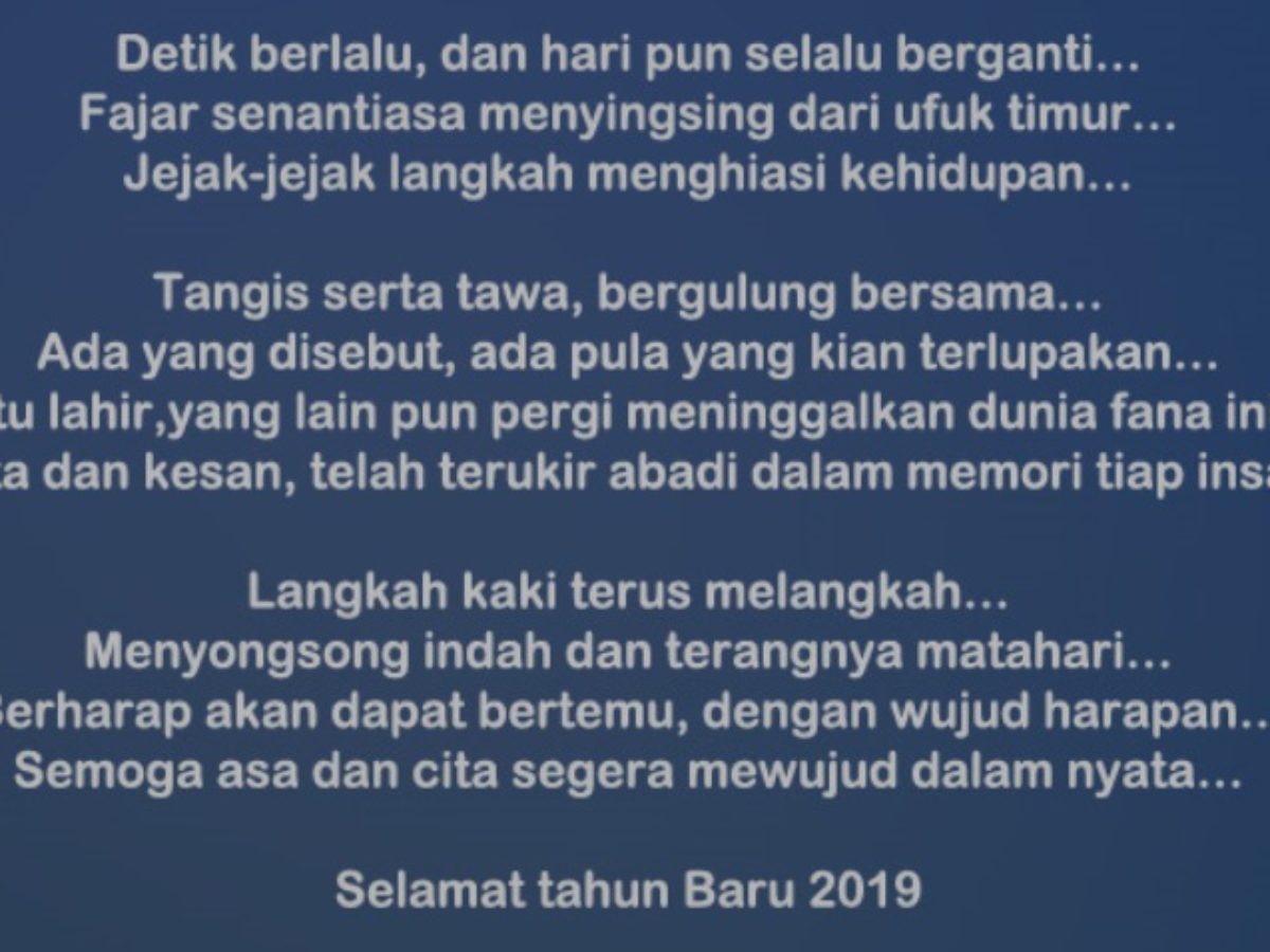 Kumpulan Gambar Ucapan Selamat Tahun Baru 2019 Lucu Dan