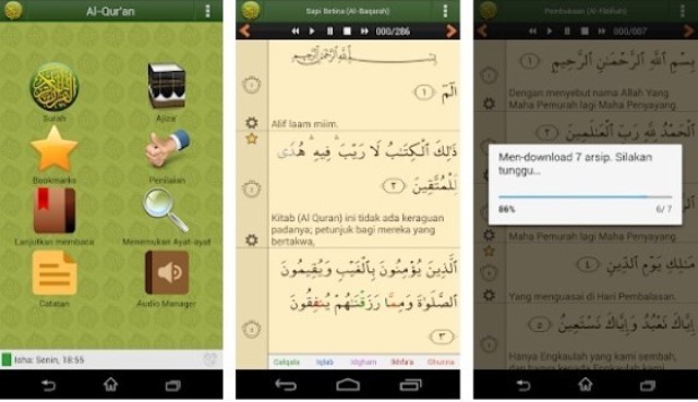 Aplikasi Al Quran AlQuran Bahasa Indonesia