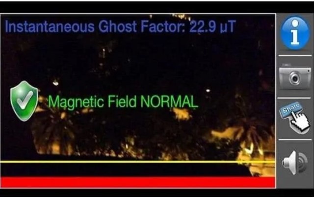 Aplikasi pendeteksi hantu Ghost Detector