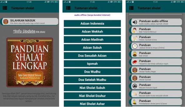 Tuntunan Sholat Lengkap Suara Offline