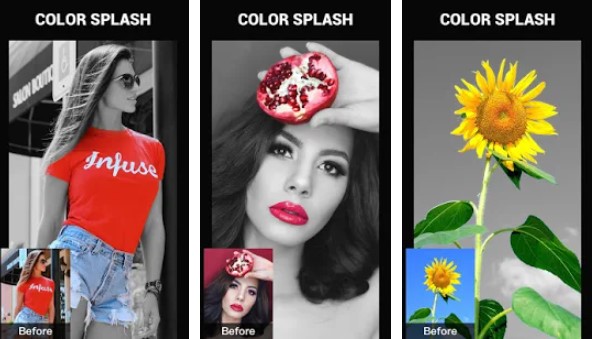 Color Splash Effect Photo Editor Aplikasi Edit Warna Foto