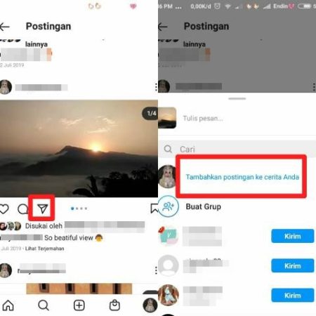 Cara Membagikan Postingan Instagram Ke Story Kita Rancah Post