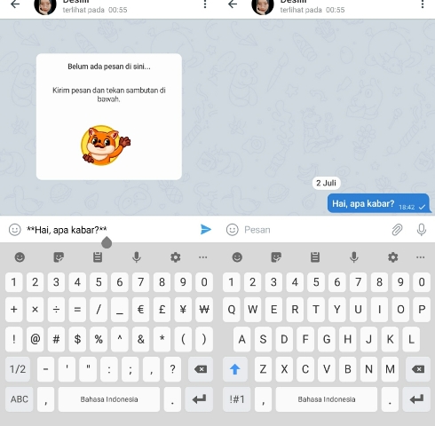 Cara Membuat Tulisan Bold di Telegram