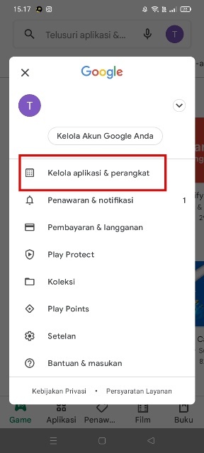 Kelola Aplikasi dan Perangkat