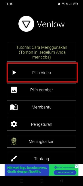 Pilih Video