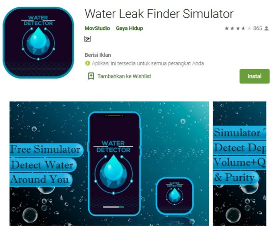 Water Leak Finder Simulator