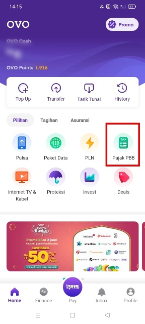 Pilih Pajak PBB