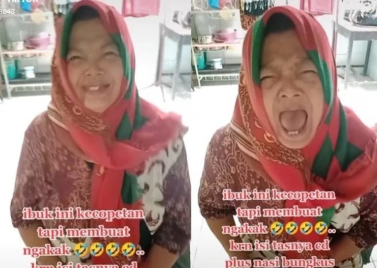 Aneh Emak emak ini Malah Ketawa Ngakak Usai Tas Dicopet Kenapa