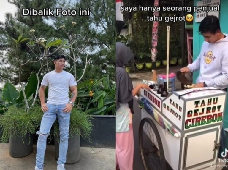 Viral Tukang Tahu Gejrot Tampan Dan Bertubuh Atletis Auto Bikin