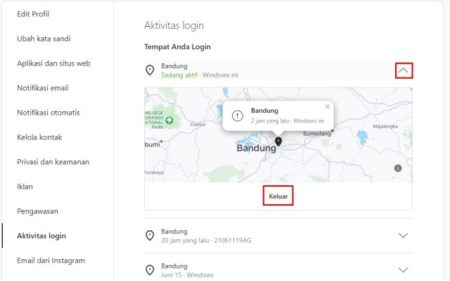 Cara Melihat Aktivitas Login Instagram Melalui HP Dan Laptop - Rancah Post