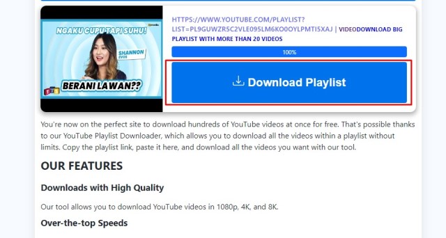 Cara Download Playlist YouTube Tanpa Aplikasi Tambahan - Rancah Post