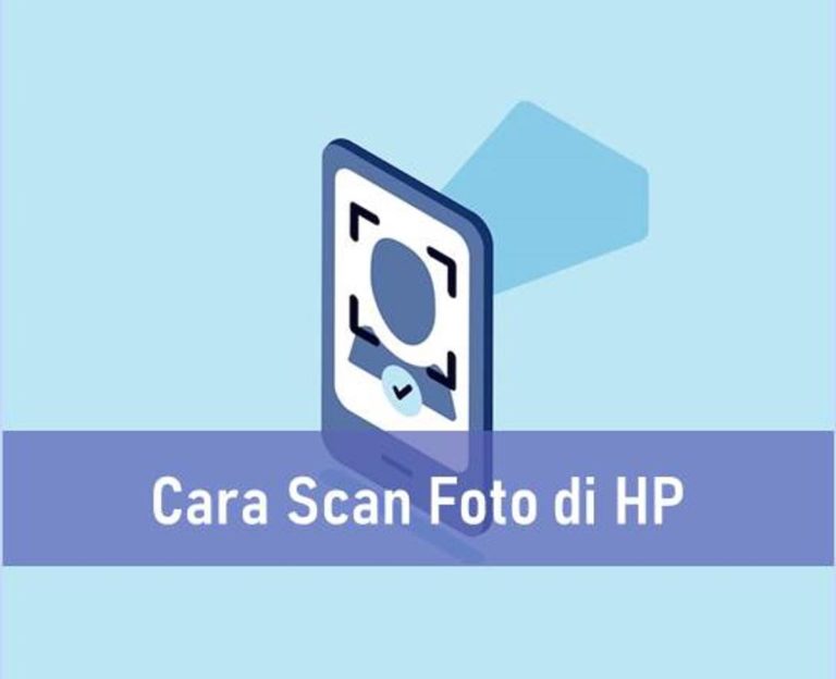 Cara Scan Foto di HP