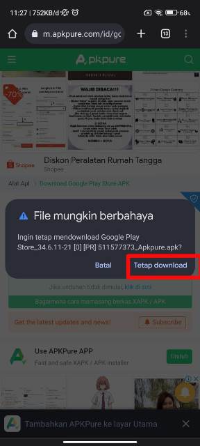 Cara Download Play Store Yang Hilang Atau Terhapus Di HP Android ...