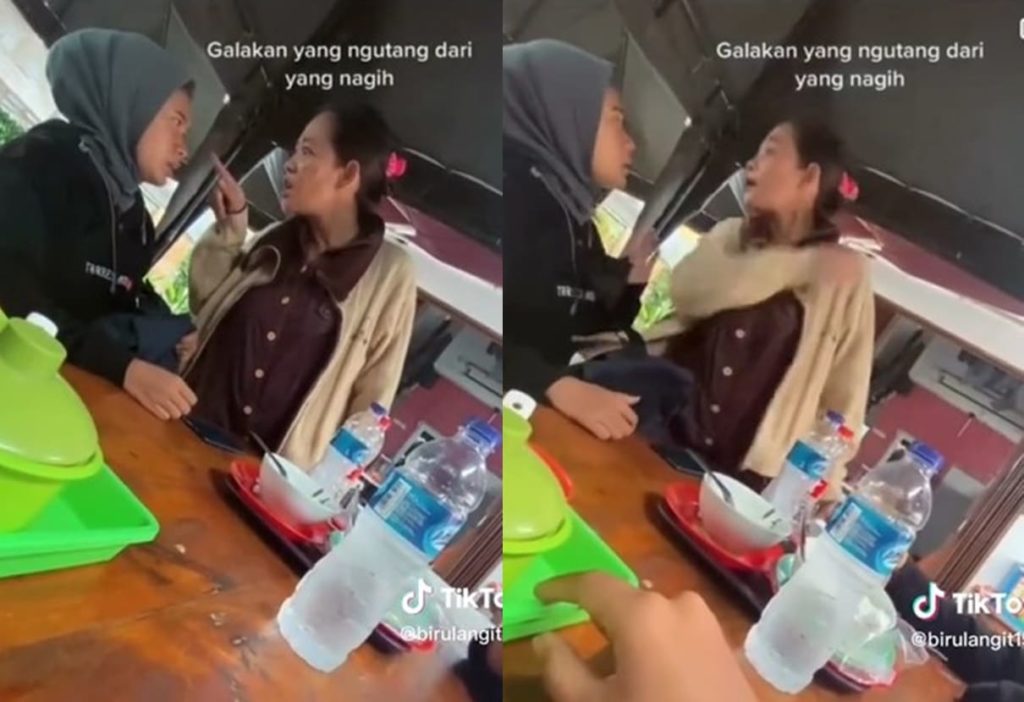 Lebih Galak Yang Ngutang Emak Emak Ini Malah Ngamuk Saat Ditagih Utang