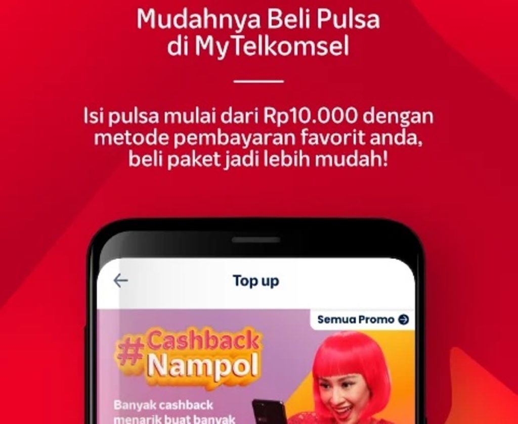 Cara Beli Pulsa di My Telkomsel