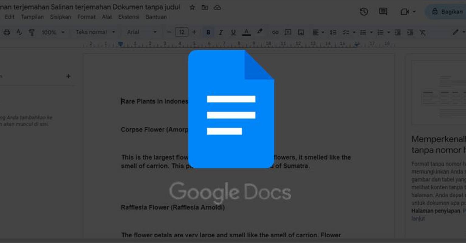 Como hacer una portada en google docs