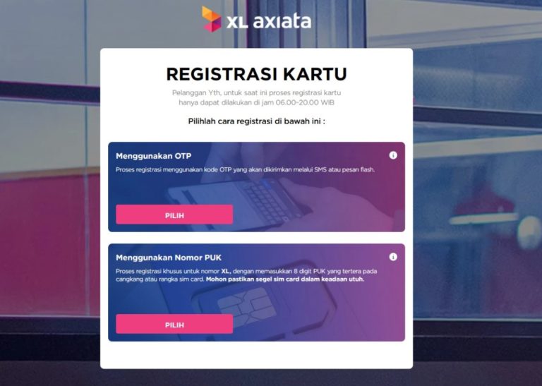 Cara Daftar Kartu XL ke 4444