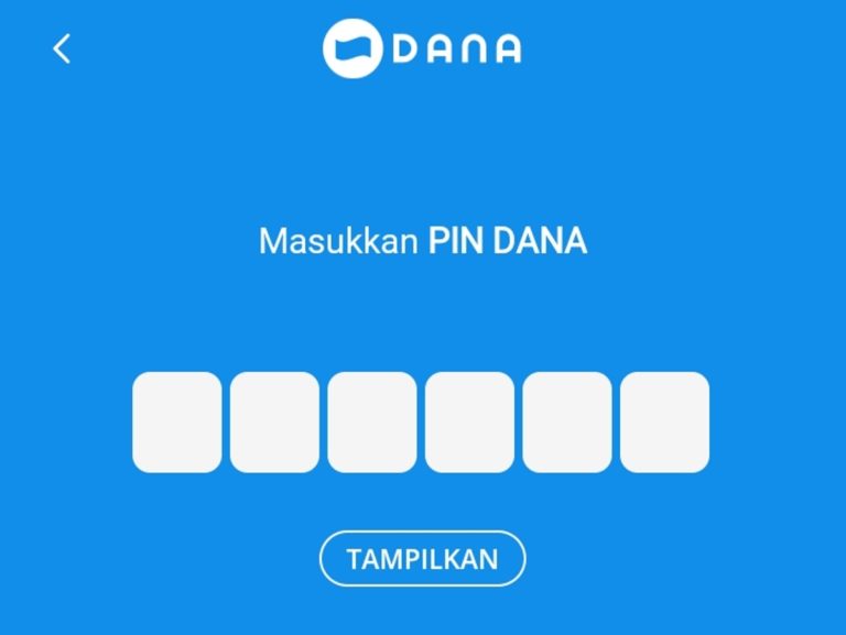 Cara Ganti PIN DANA