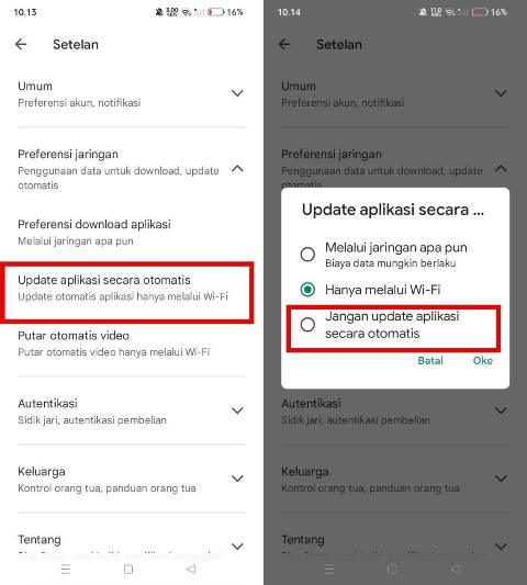 Cara Mematikan Update Otomatis Play Store Agar Ruang Penyimpanan Tidak ...