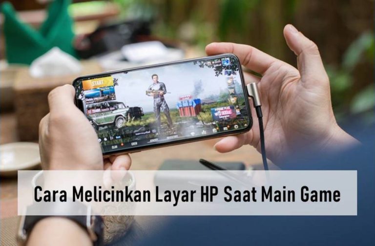 Cara Melicinkan Layar HP