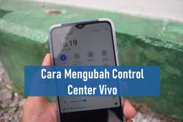 Cara Mengubah Control Center Vivo