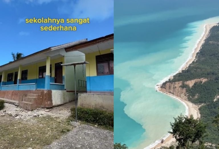 Menakjubkan! SD di NTT Punya Toilet dengan Pemandangan Tercantik di Indonesia