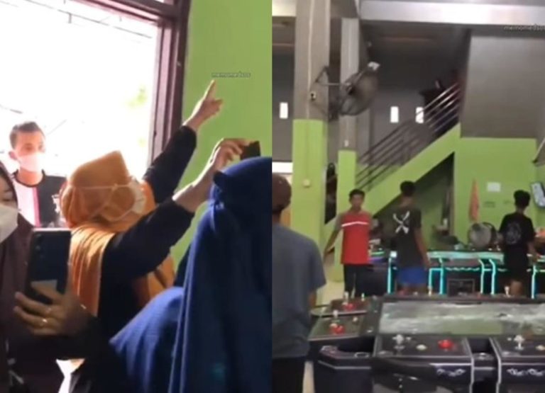 VIRAL Aksi Emak emak Gerebek Tempat Judi, Kapolres Binjai Malu Warga Lebih Gercep