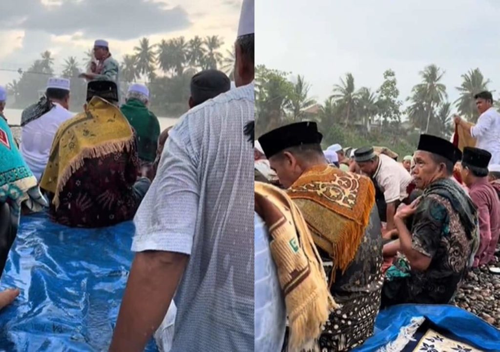 VIRAL Hujan Deras Langsung Turun Setelah Warga Gelar Salat Istisqa Alhamdulillah!