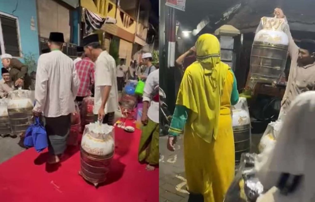 Viral Jemaah Pengajian Maulid Nabi Dapat Berkat Sangkar Burung, Bapak bapak Full Senyum!