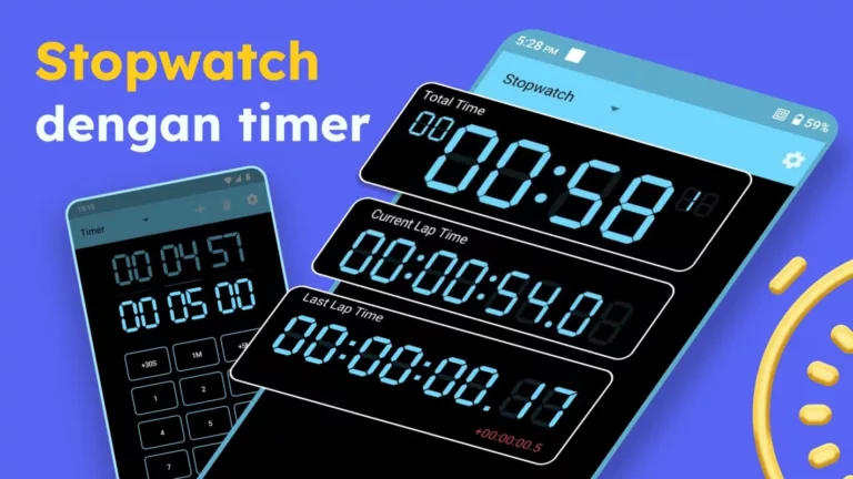 Aplikasi Stopwatch Android