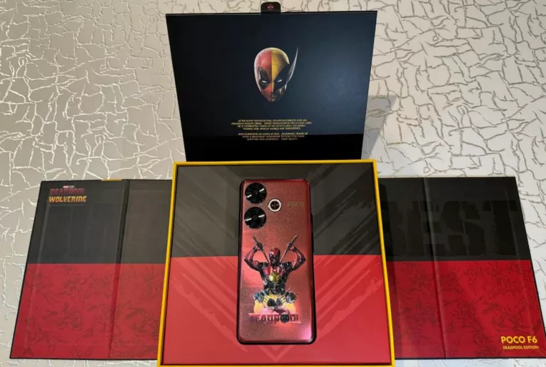 Unboxing Poco F6 Deadpool Edition