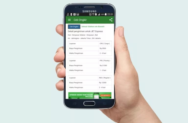 Aplikasi Cek Ongkir Paling Akurat dan Terpopuler