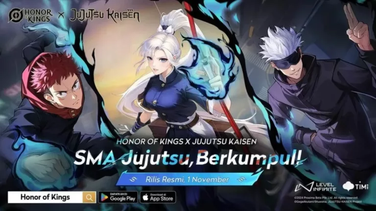 Cara Mengklaim Skin Gratis Jujutsu Kaisen di Honor of Kings